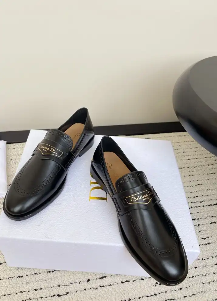 hype Christian Dior Leather Shoes