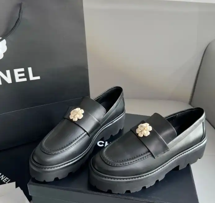 hype Chanel Leather Shoes