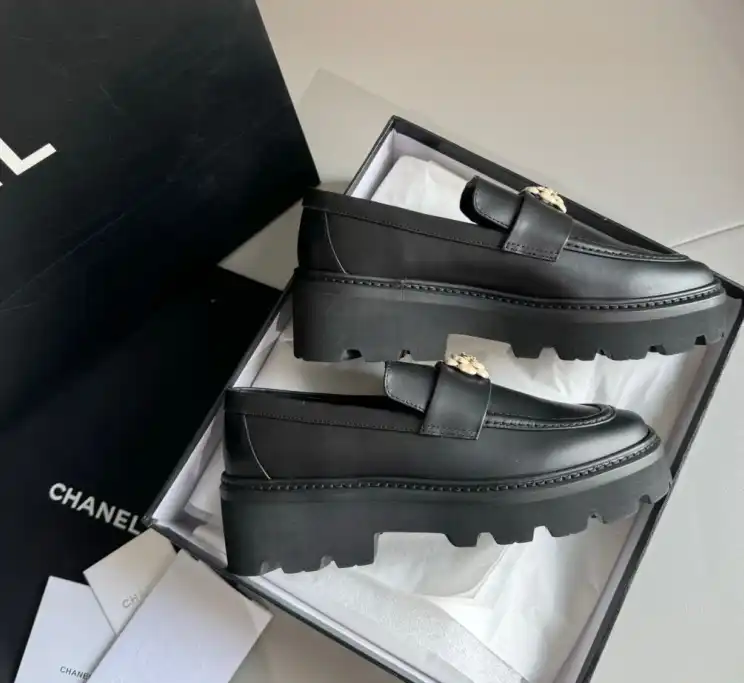 hype Chanel Leather Shoes