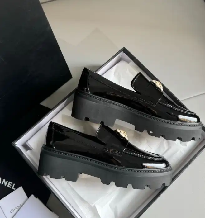 hype Chanel Leather Shoes