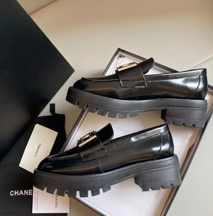 hype Chanel Leather Shoes