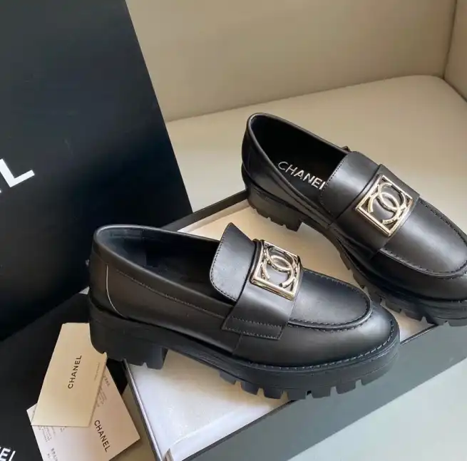 hype Chanel Leather Shoes