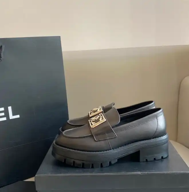 hype Chanel Leather Shoes