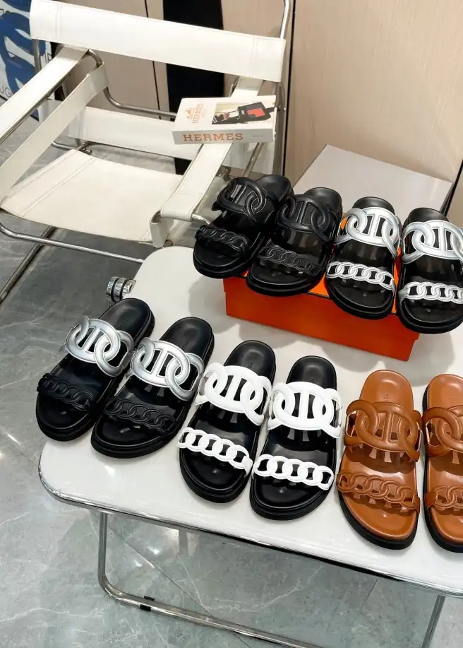 hype Hermes Slippers