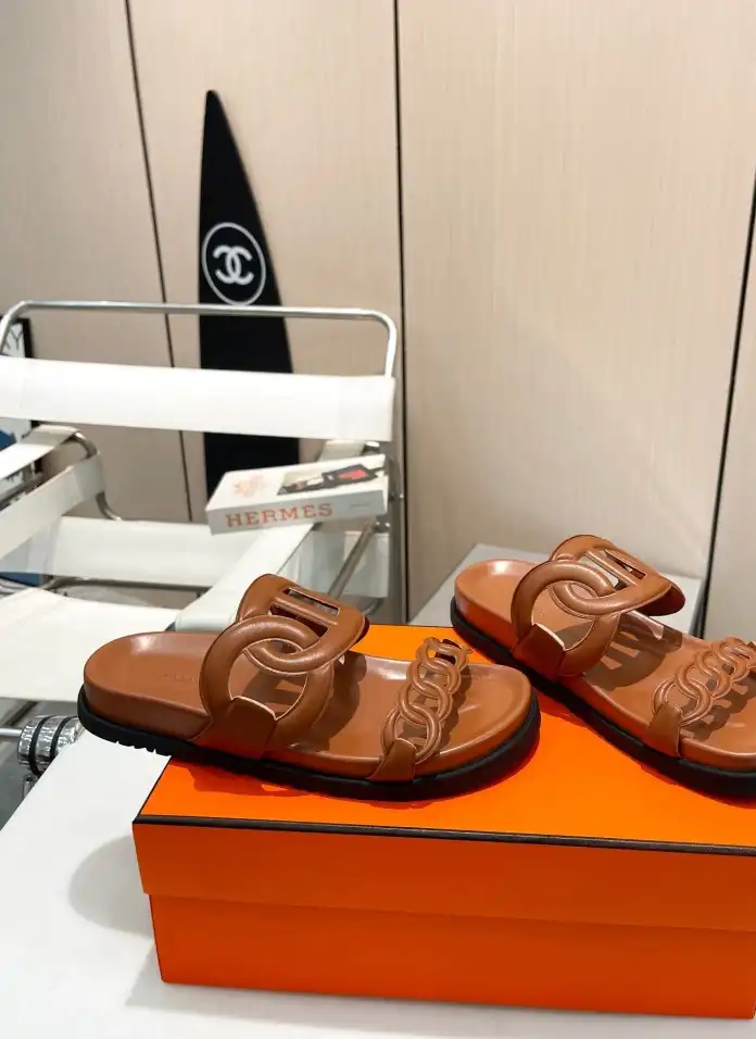 hype Hermes Slippers