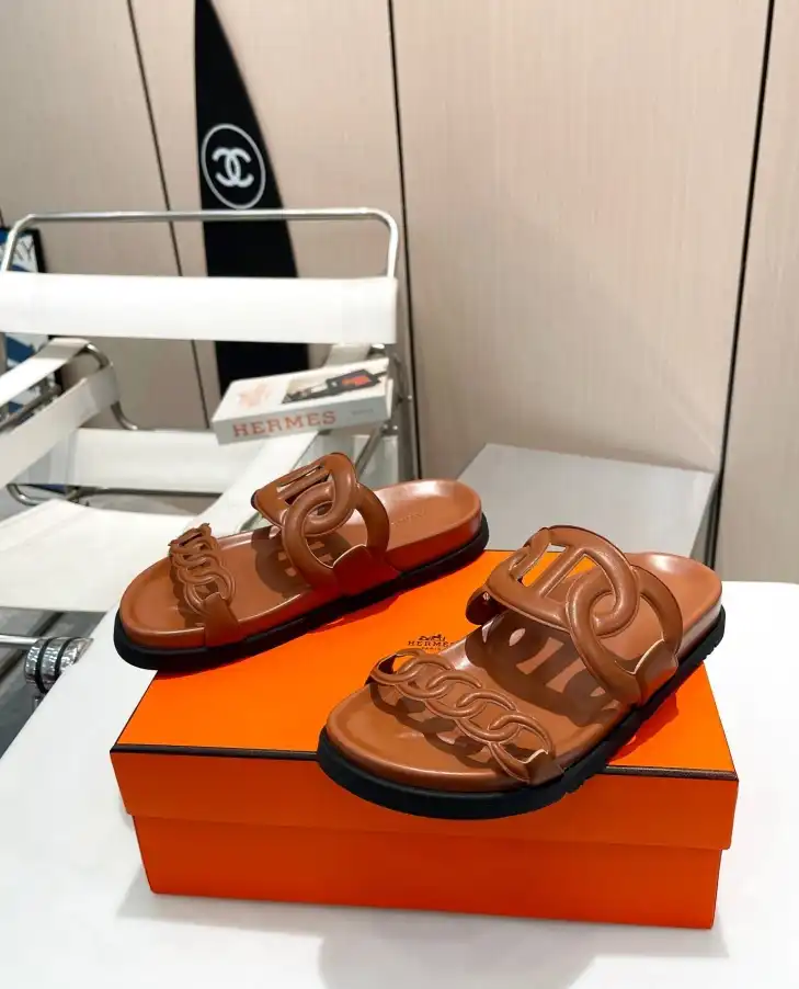 hype Hermes Slippers