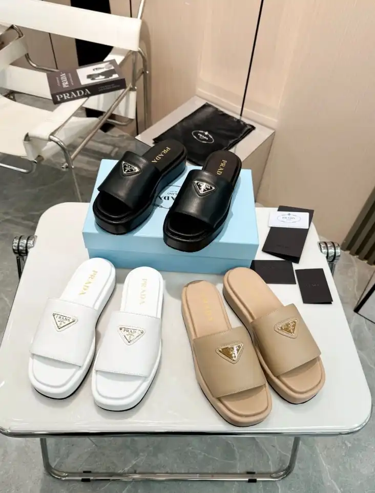 hype Prada Slippers