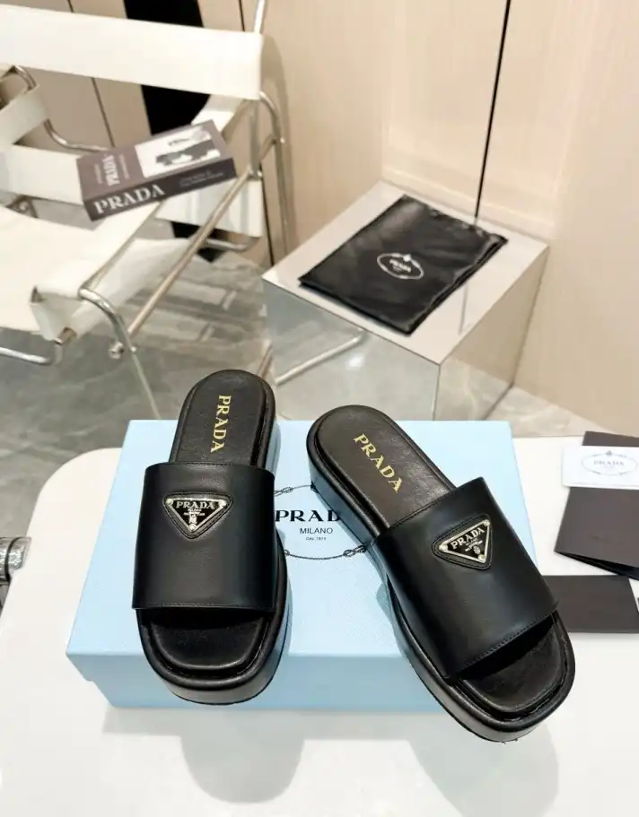 hype Prada Slippers