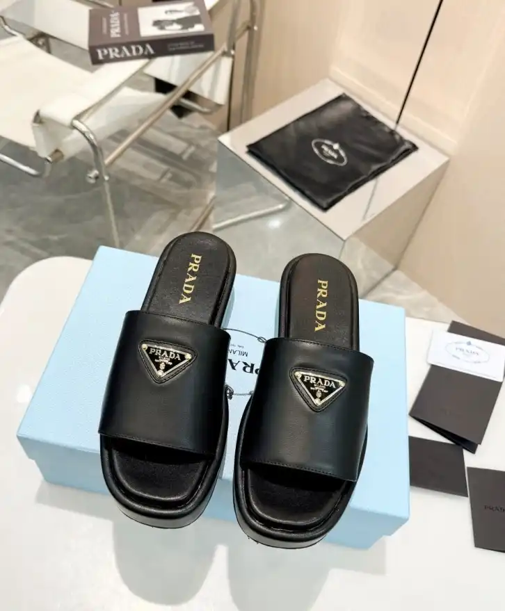 hype Prada Slippers