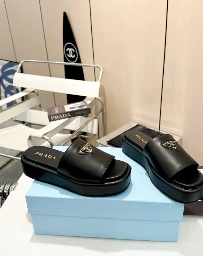 hype Prada Slippers