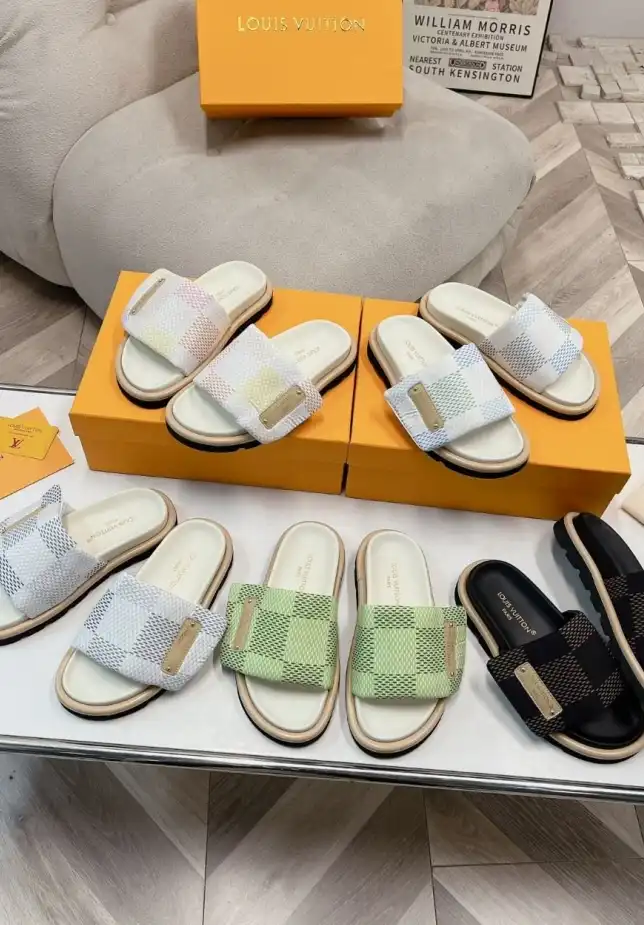 hype LV Slippers