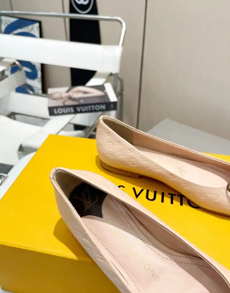 hype LV flat shoes