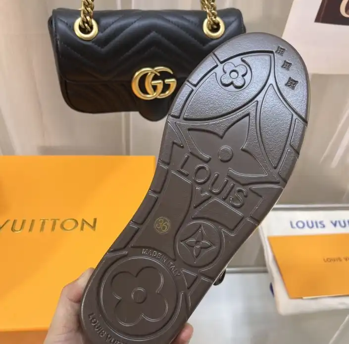 hype LV Slippers