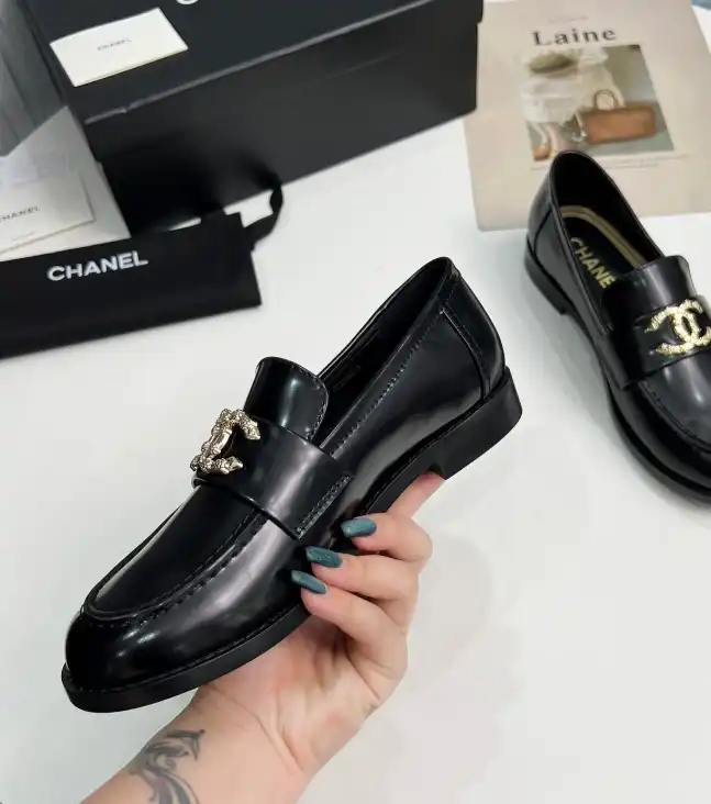 hype Chanel Leather Shoes