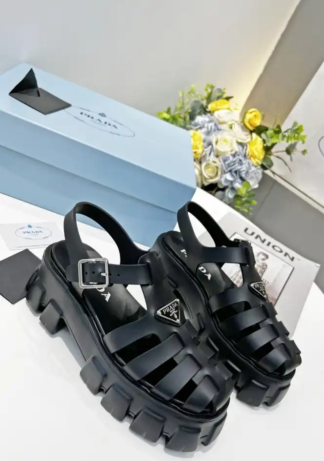 hype Prada Sandals