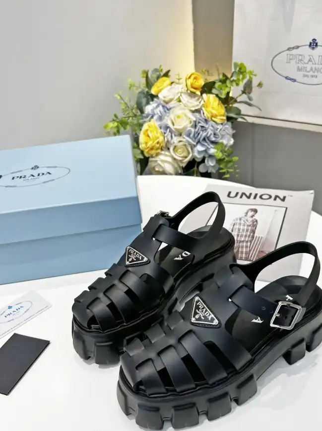 hype Prada Sandals