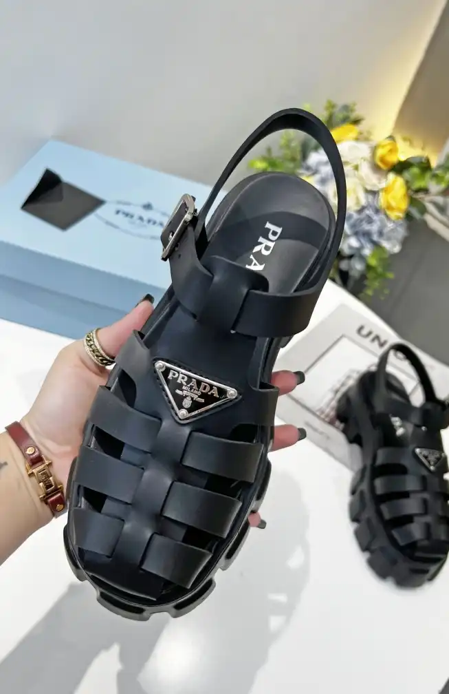 hype Prada Sandals