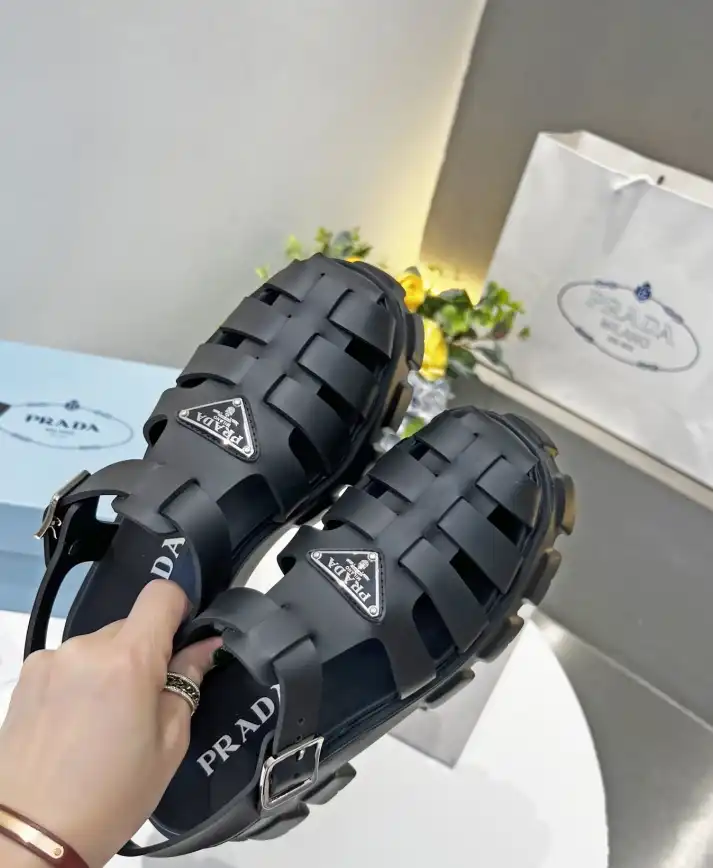 hype Prada Sandals