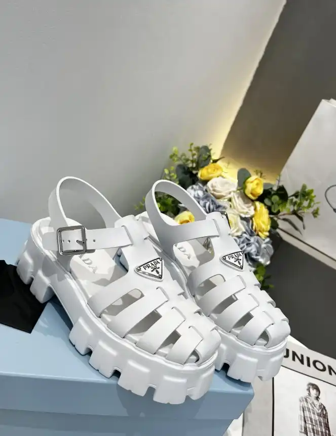 hype Prada Sandals