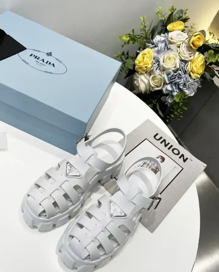 hype Prada Sandals