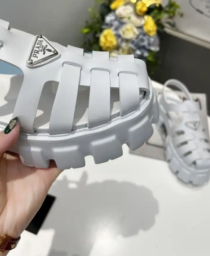 hype Prada Sandals