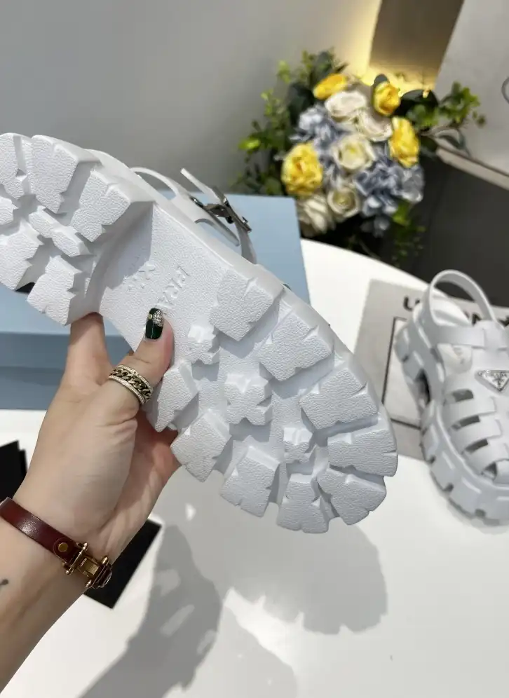 hype Prada Sandals