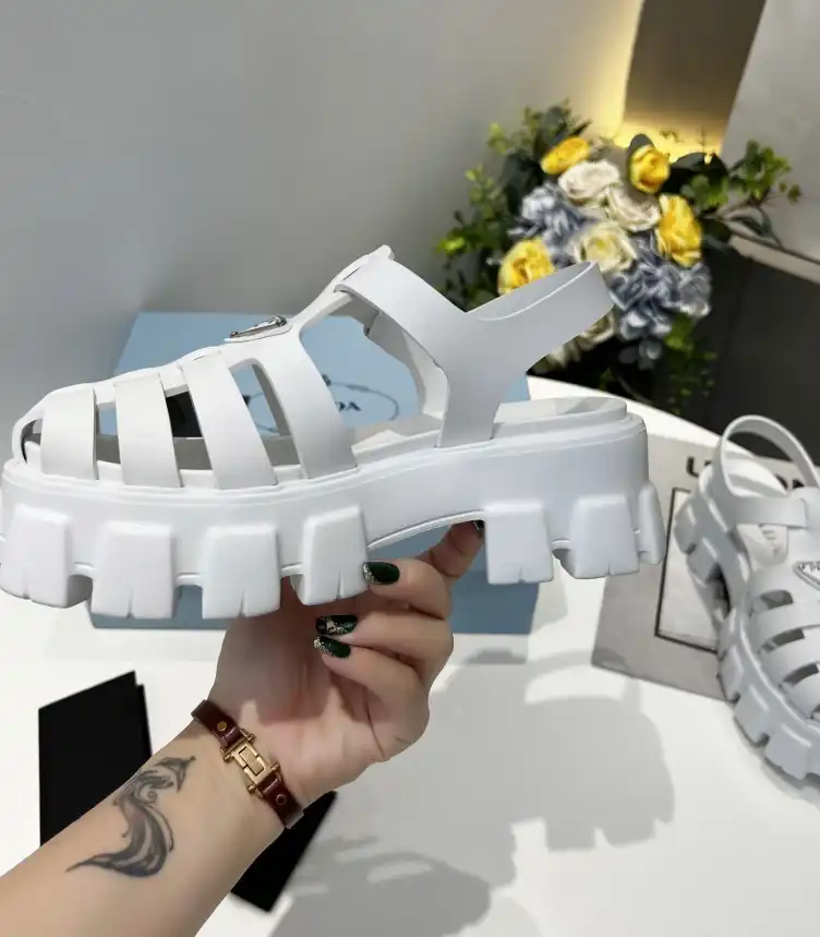 hype Prada Sandals