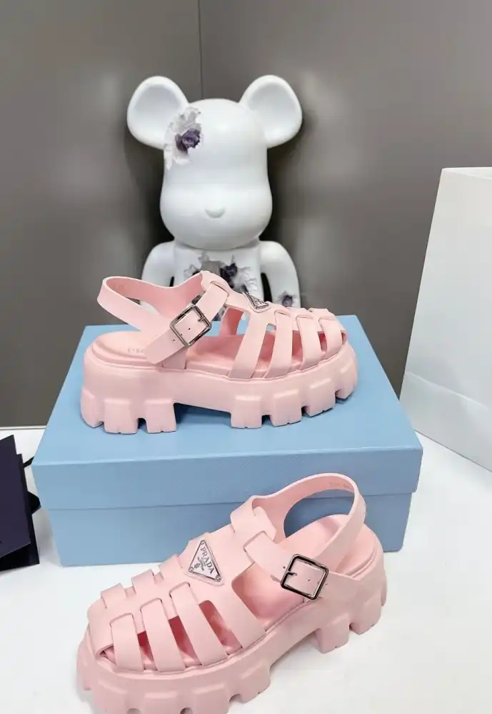 hype Prada Sandals