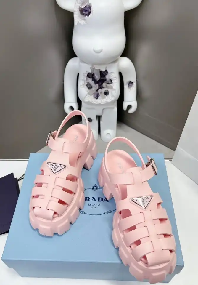 hype Prada Sandals