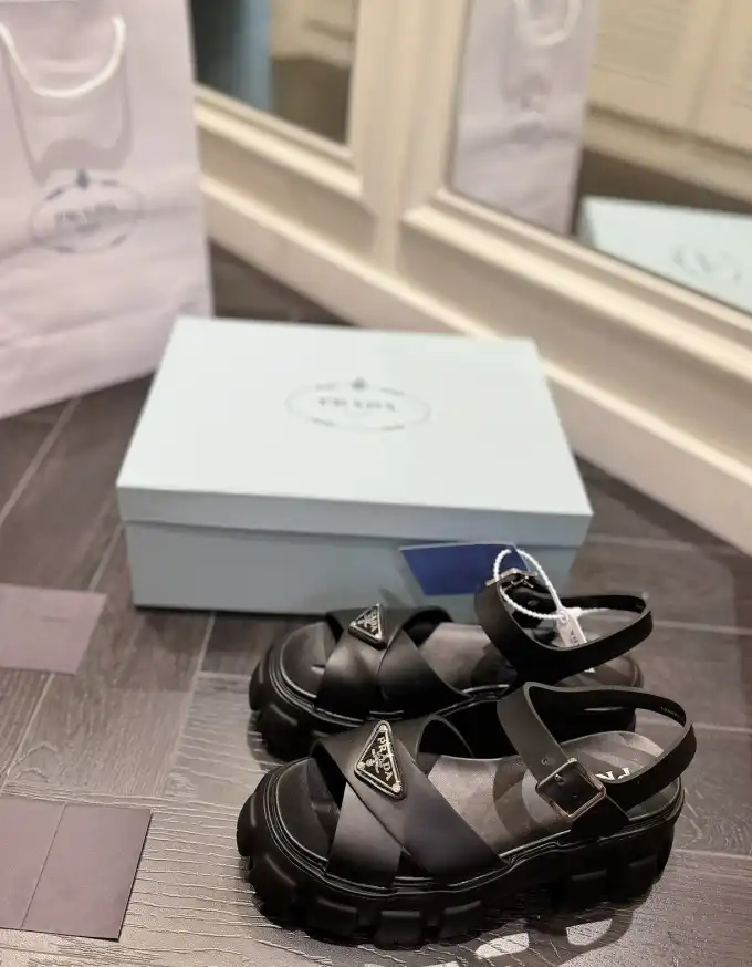 hype Prada Sandals