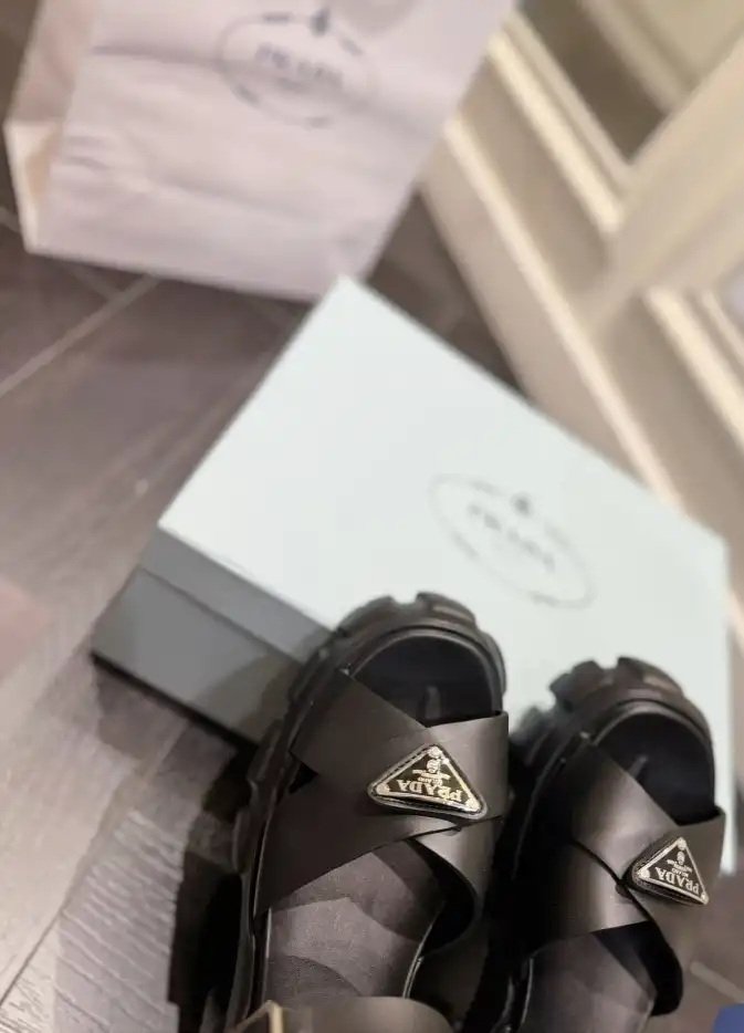 hype Prada Sandals