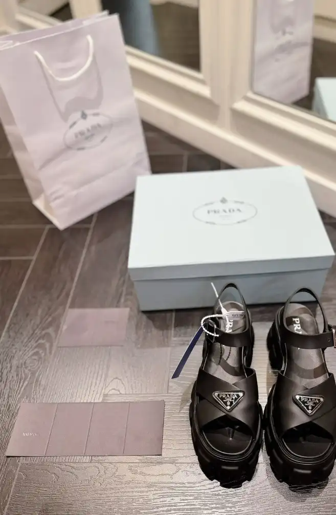 hype Prada Sandals