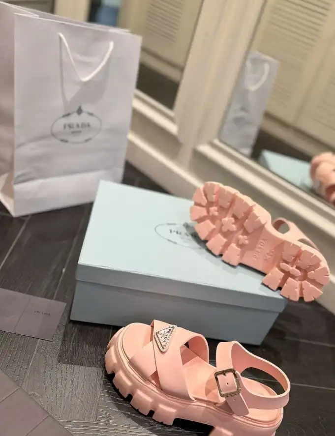 hype Prada Sandals