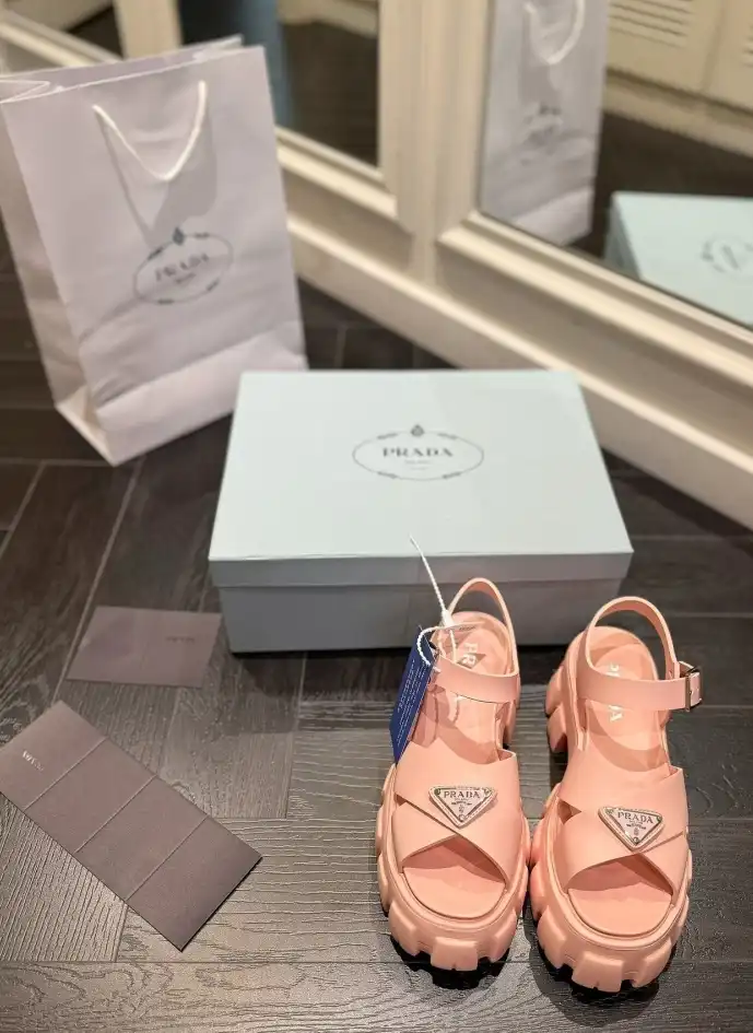 hype Prada Sandals