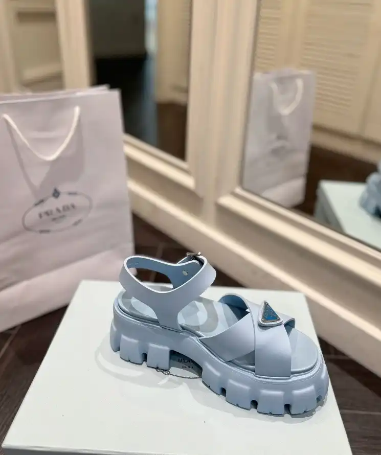 hype Prada Sandals