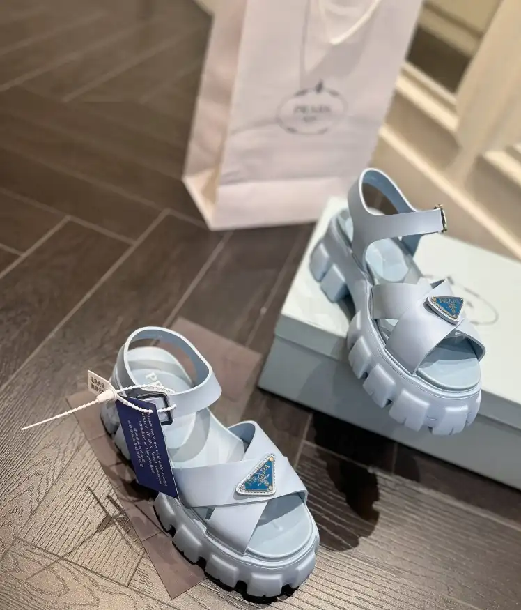 hype Prada Sandals