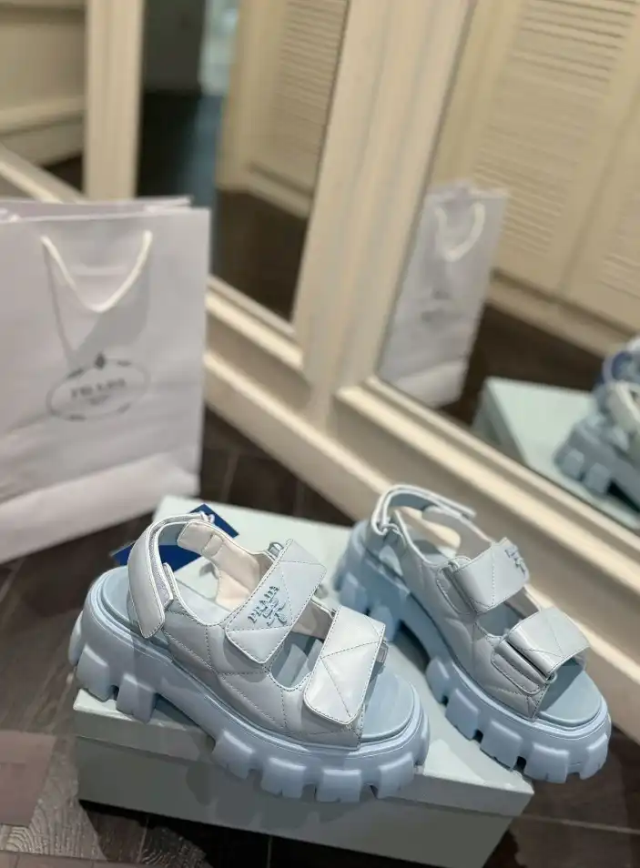 hype Prada Sandals