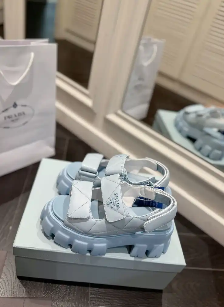 hype Prada Sandals