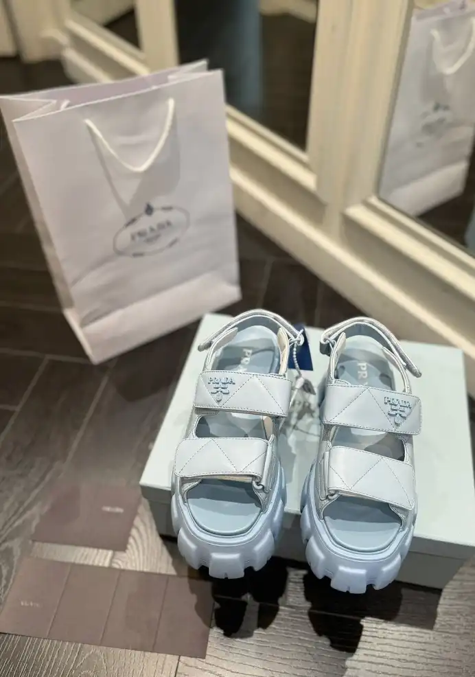 hype Prada Sandals