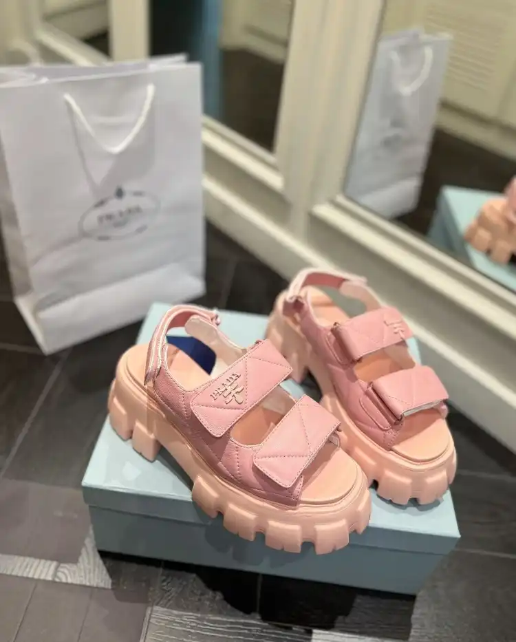 hype Prada Sandals