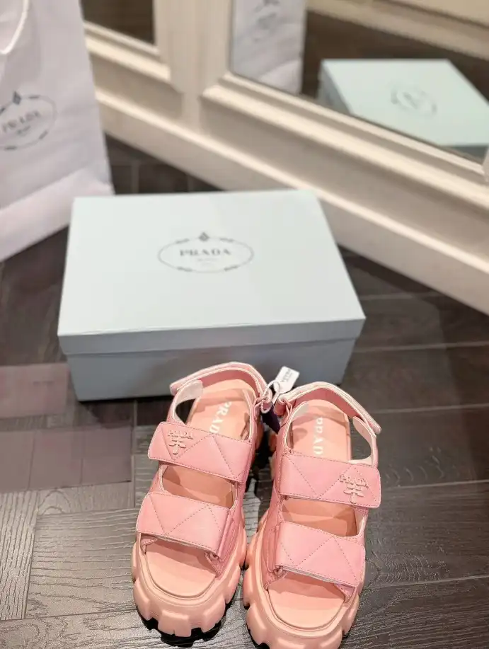 hype Prada Sandals