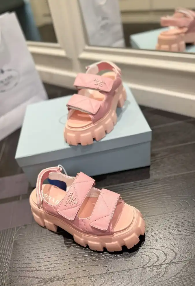 hype Prada Sandals