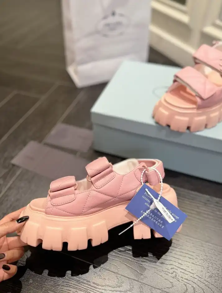 hype Prada Sandals