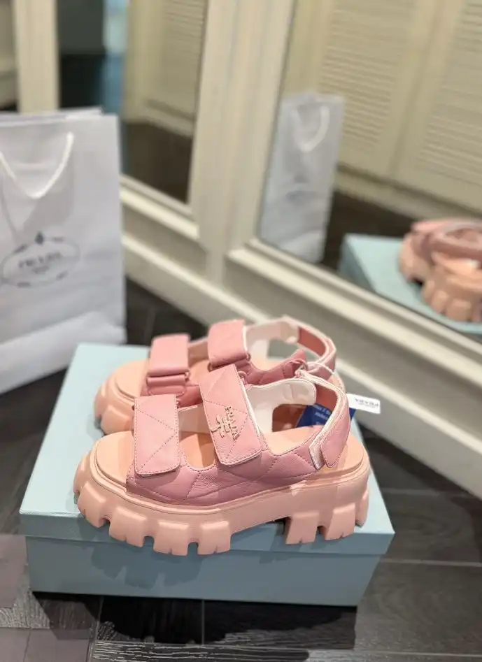 hype Prada Sandals