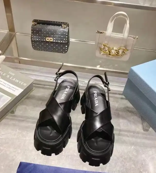 hype Prada Sandals