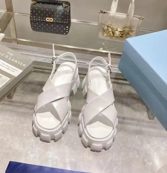 hype Prada Sandals