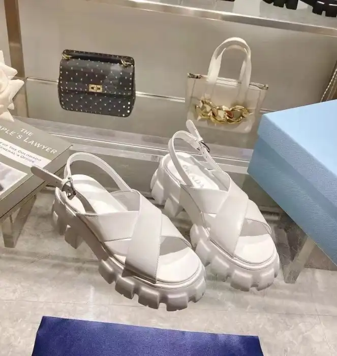 hype Prada Sandals