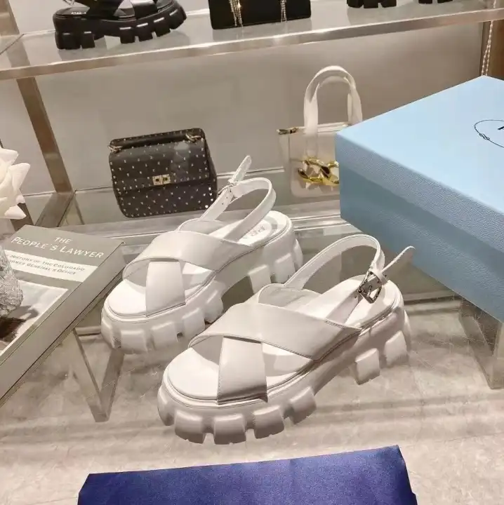 hype Prada Sandals