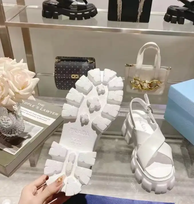 hype Prada Sandals