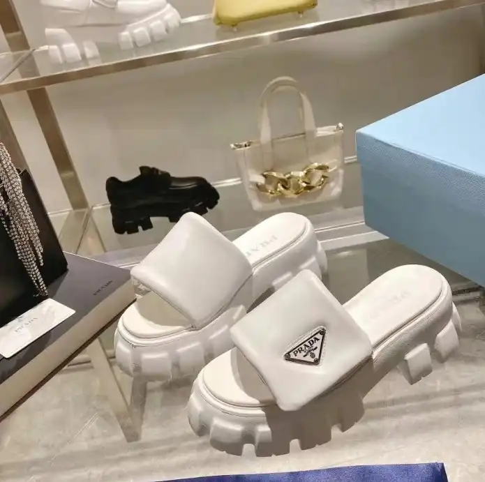 hype Prada Slippers